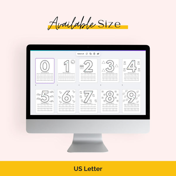 number tracing worksheets