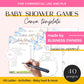 baby shower games