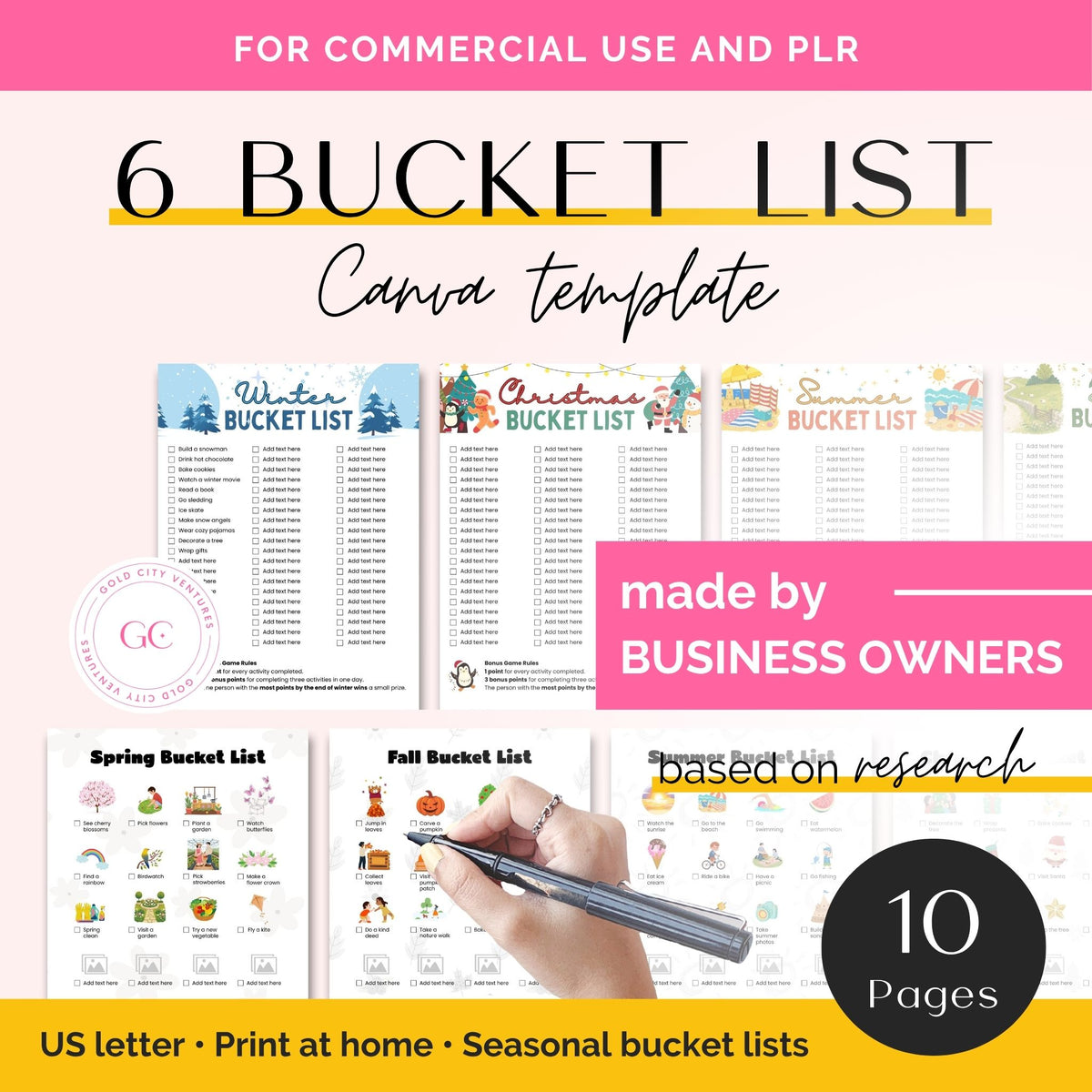 bucket list