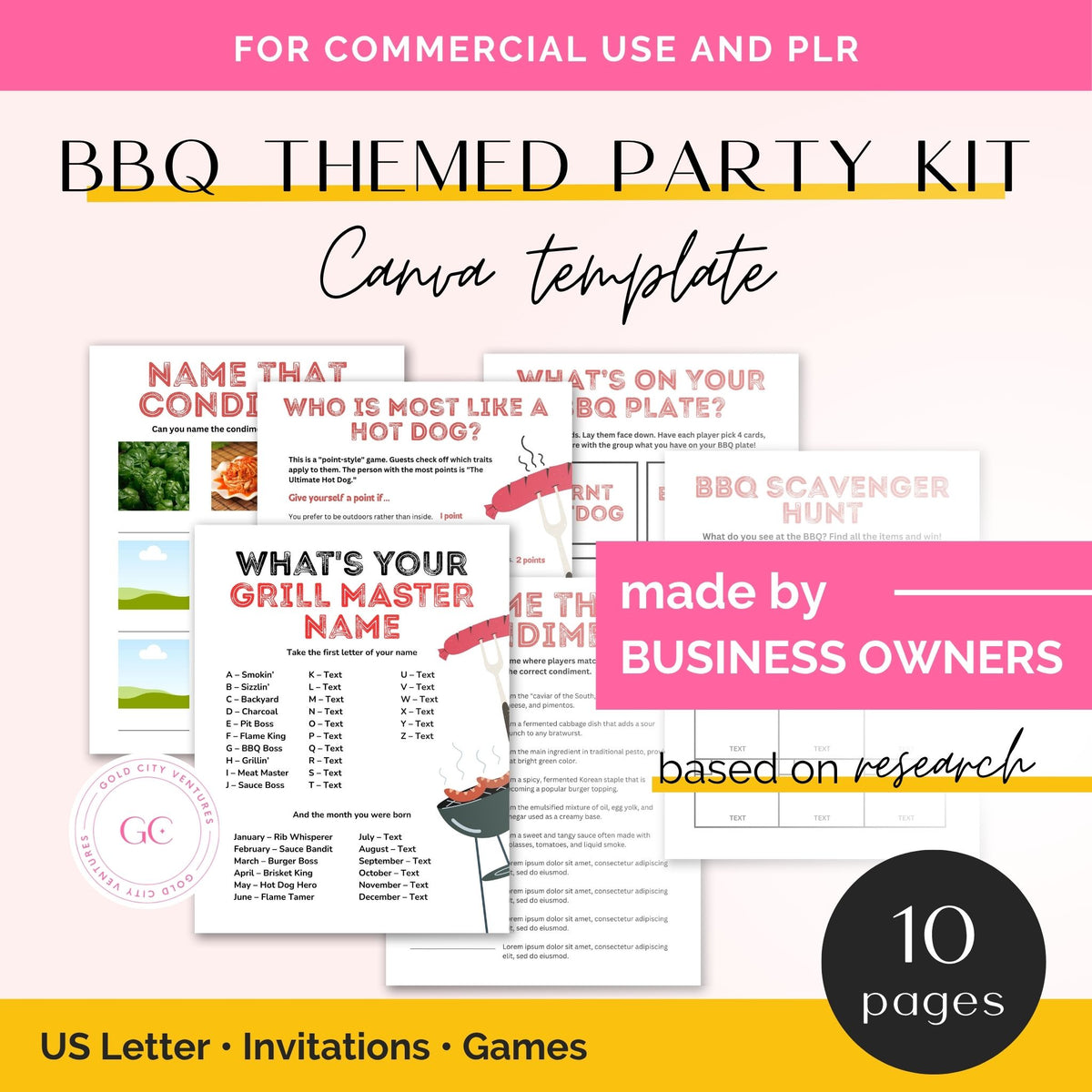 BBQ party kit