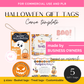Halloween gift tags