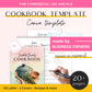 cookbook template