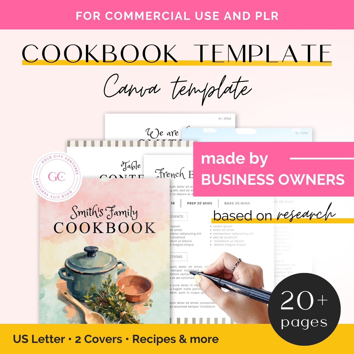 cookbook template