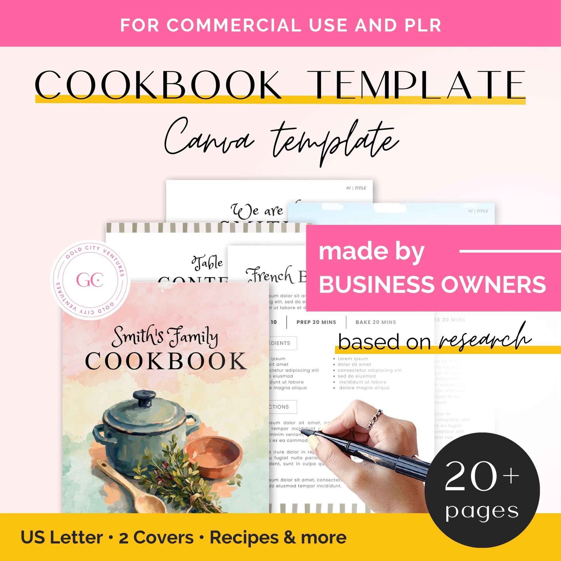 cookbook template
