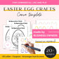 Easter egg crafts and activities