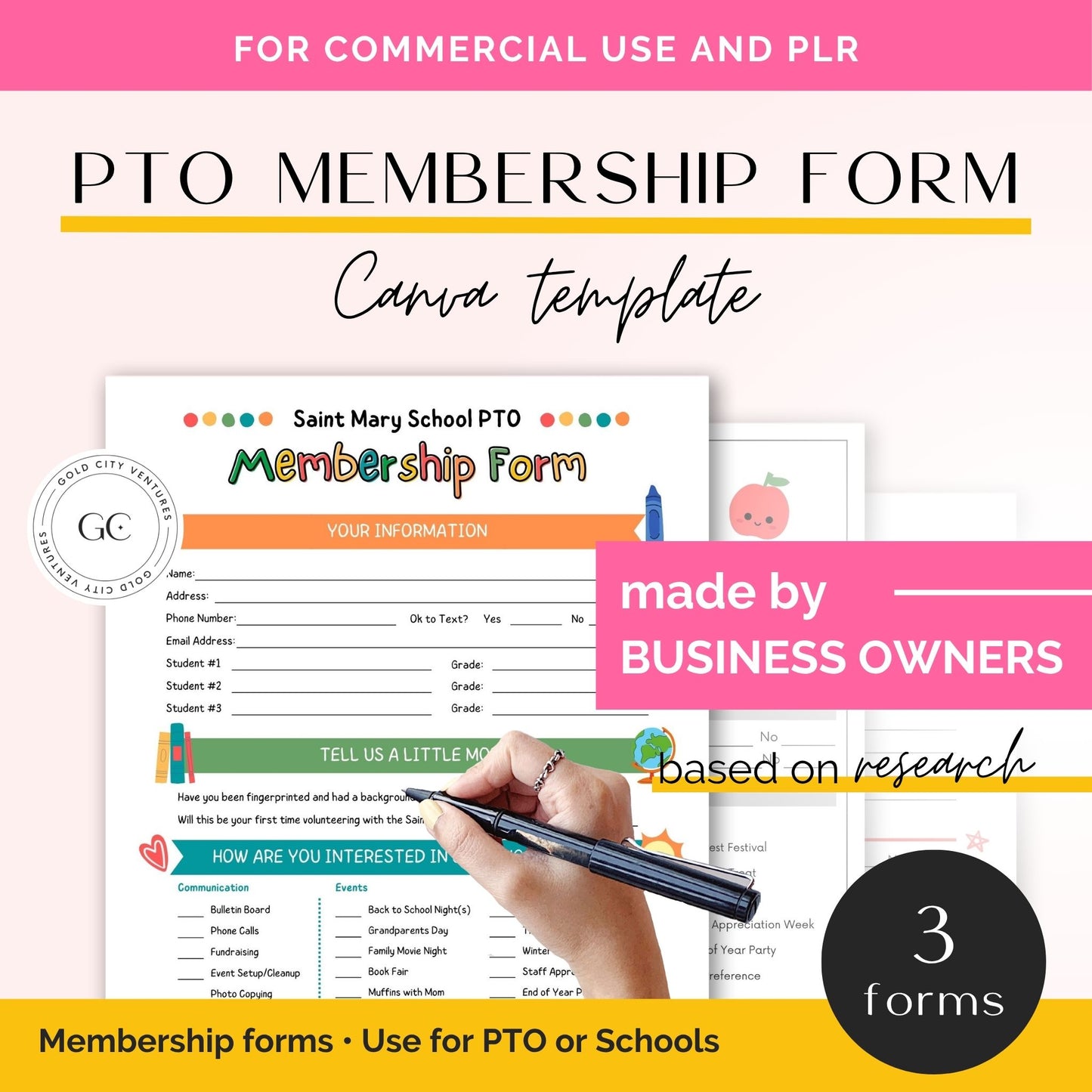 PTO membership form