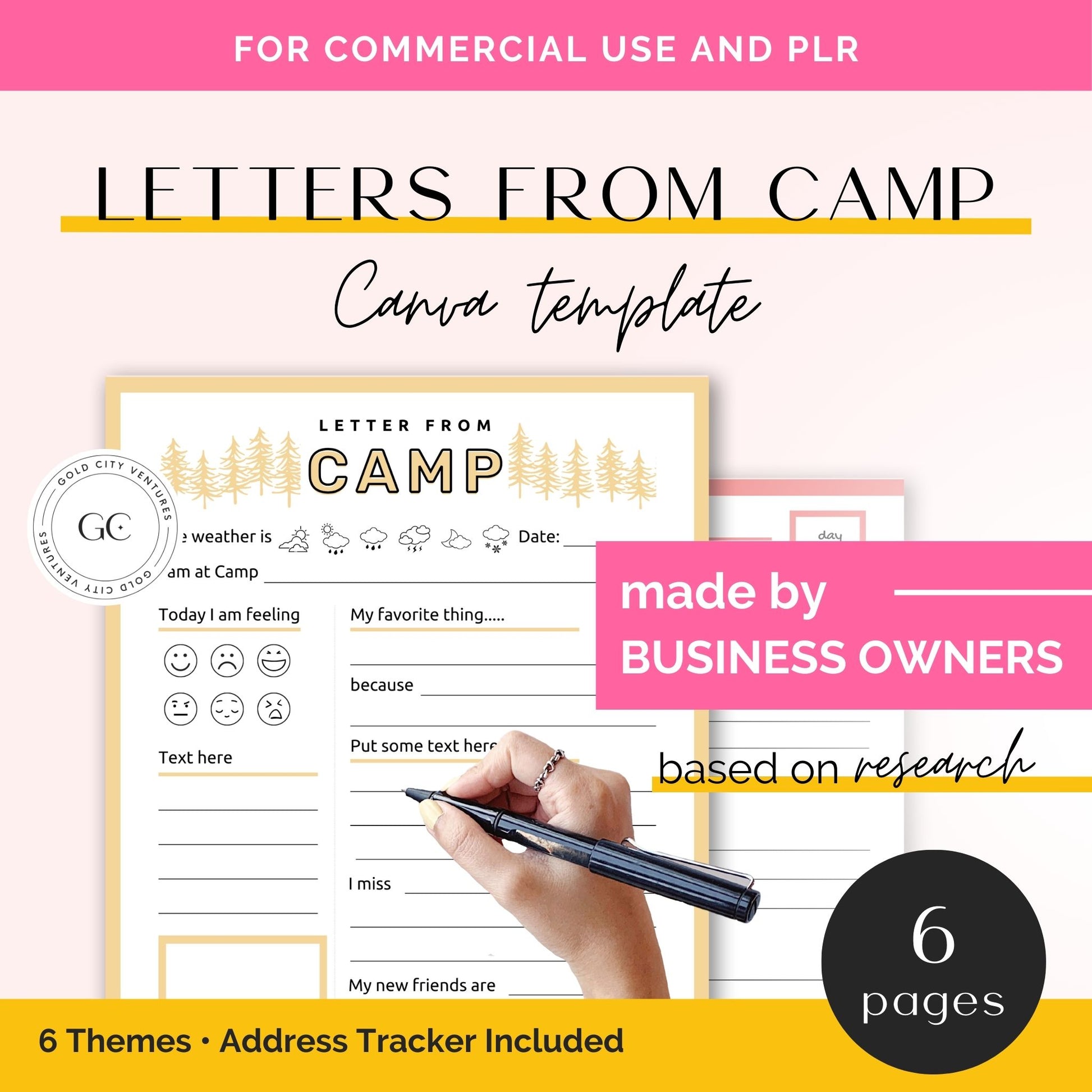 Letters from Camp Stationery