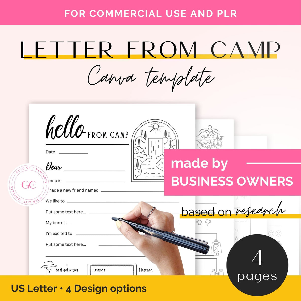 letters from camp