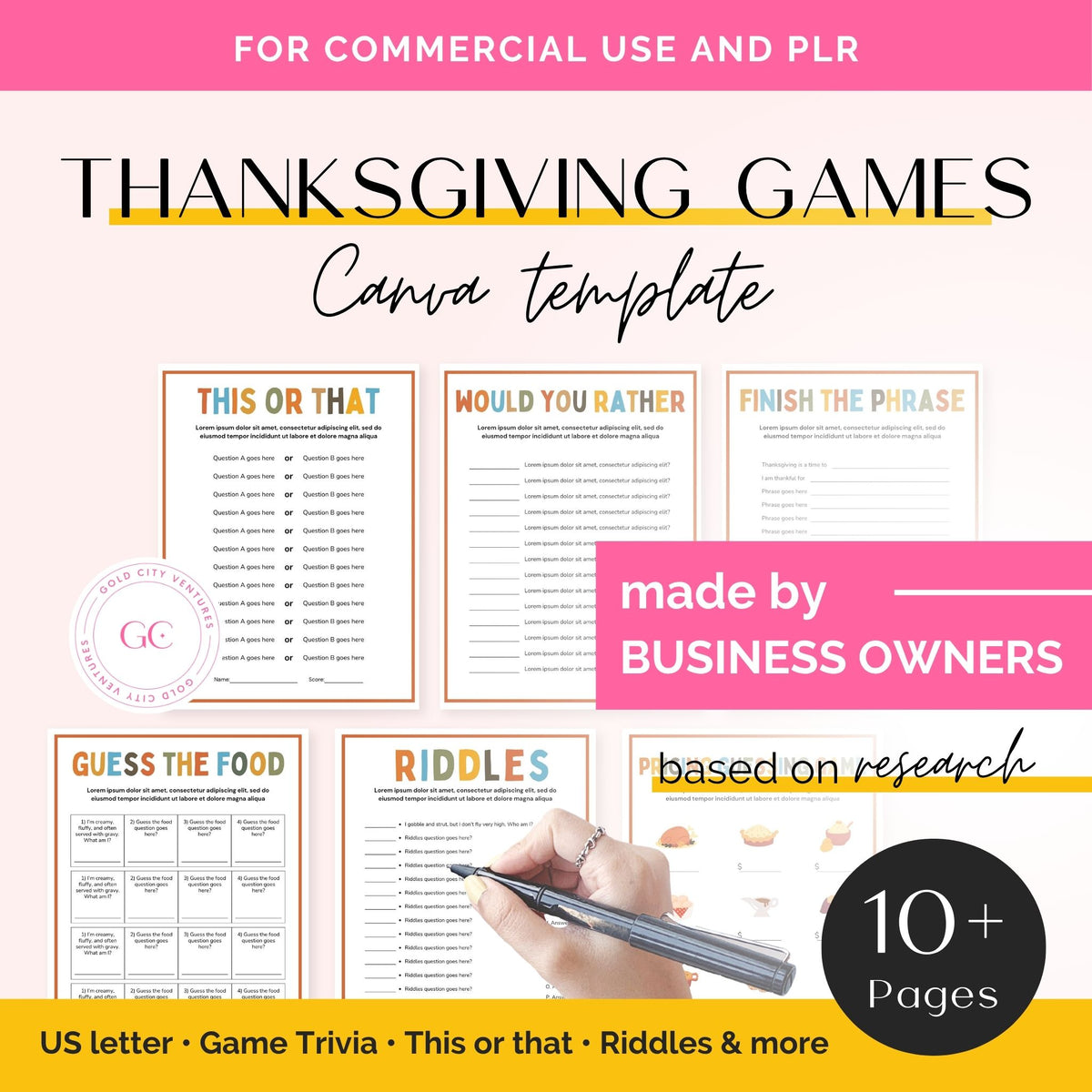Thanksgiving games