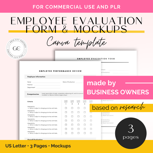 Employee evaluation form