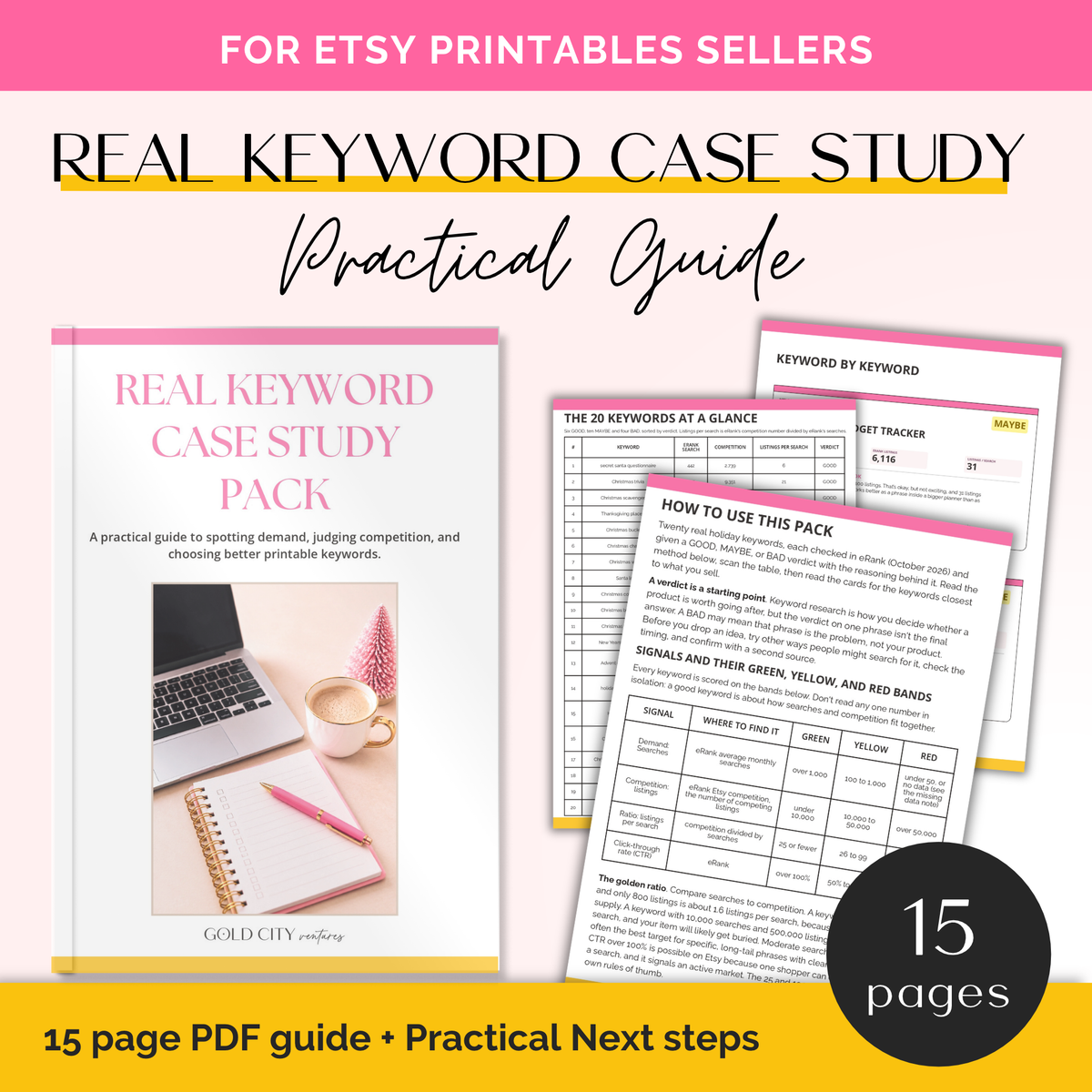 Real Keyword Case Study Pack