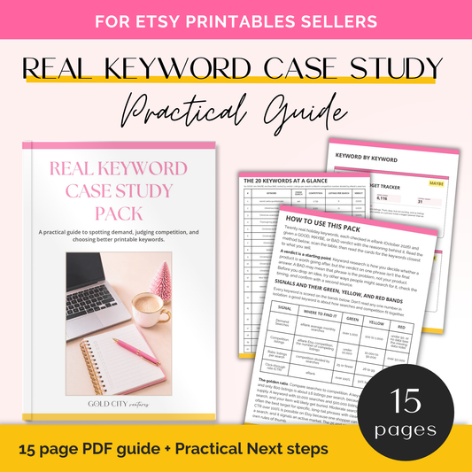 Real Keyword Case Study Pack