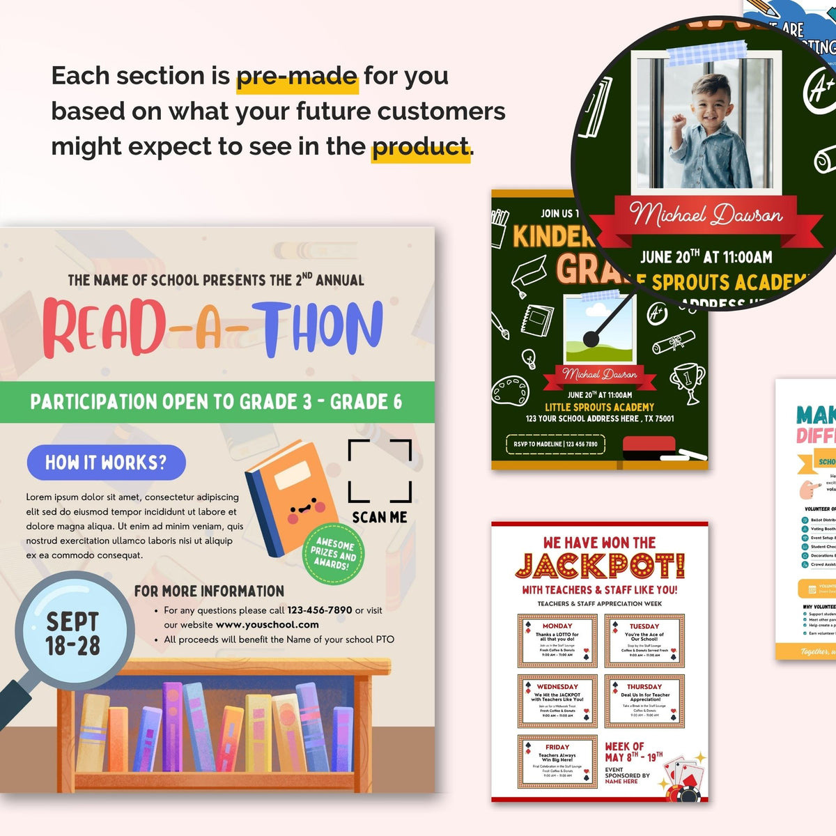 school flyers