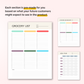 meal planner templates