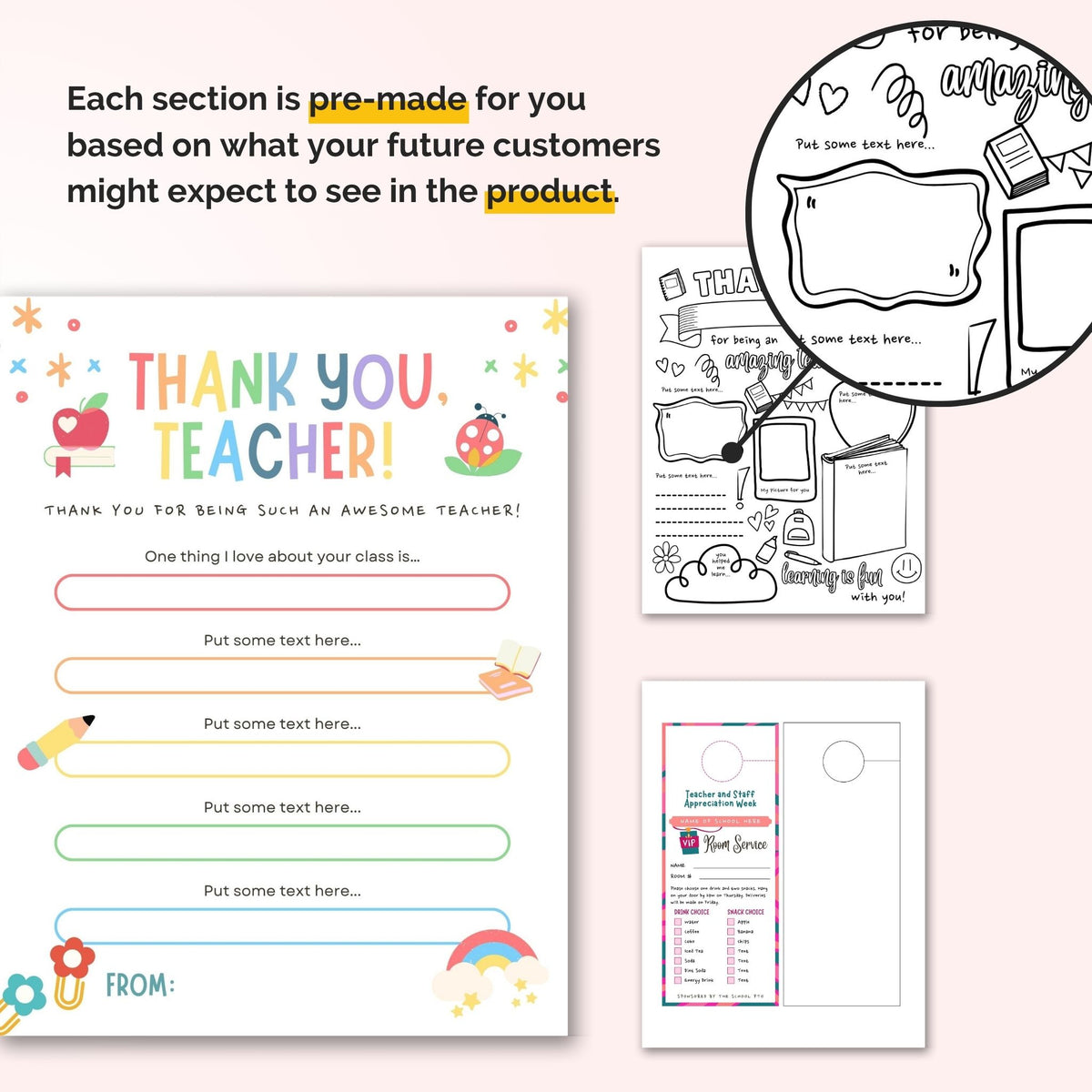 teacher appreciation week kit