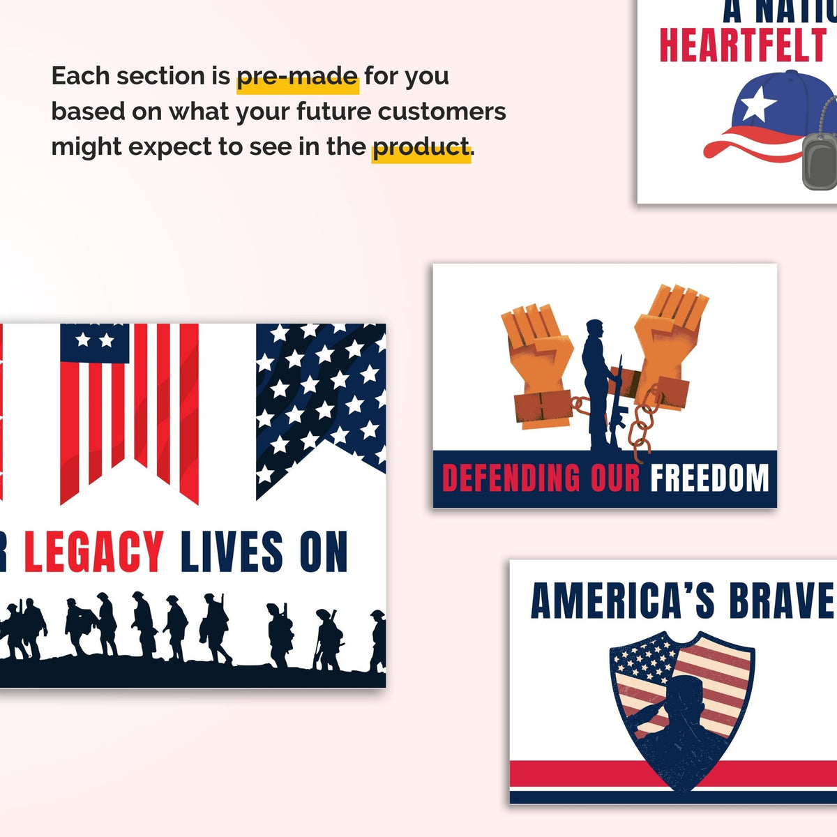 memorial day bulletin board kit