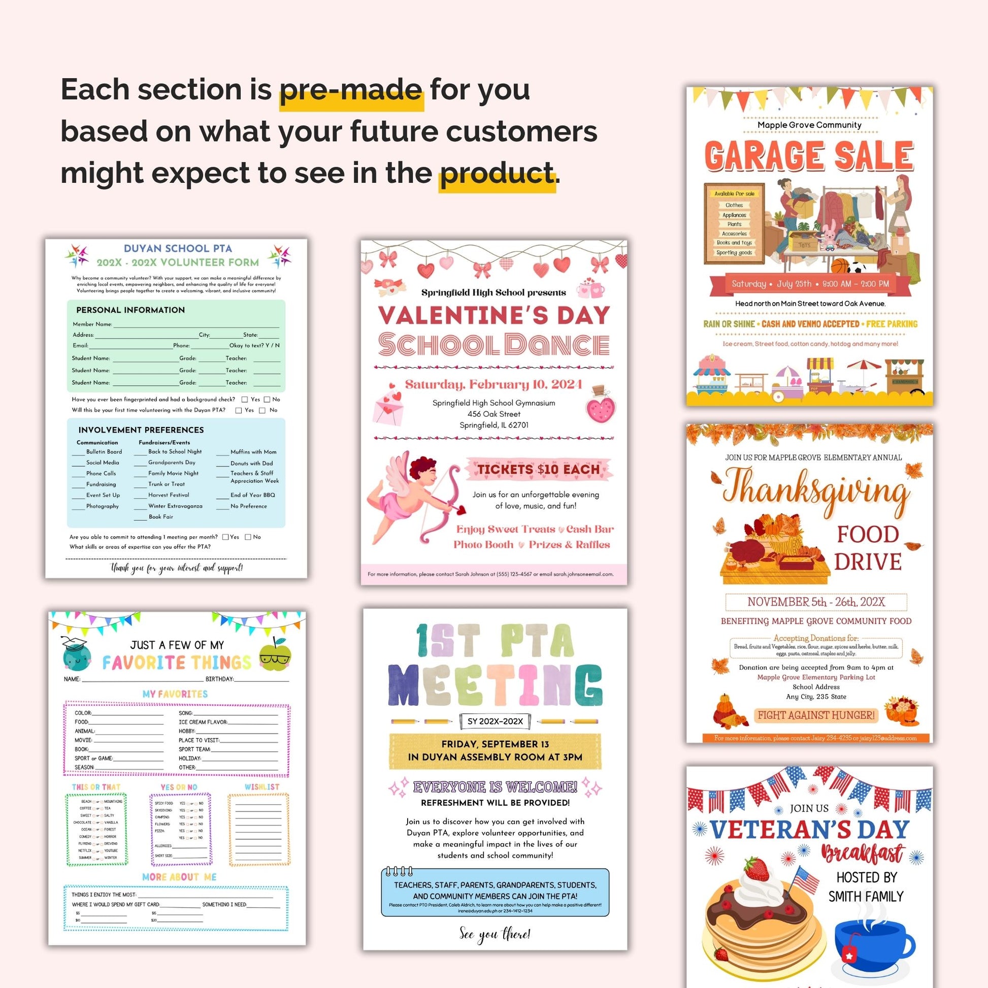 PTA school creator kit