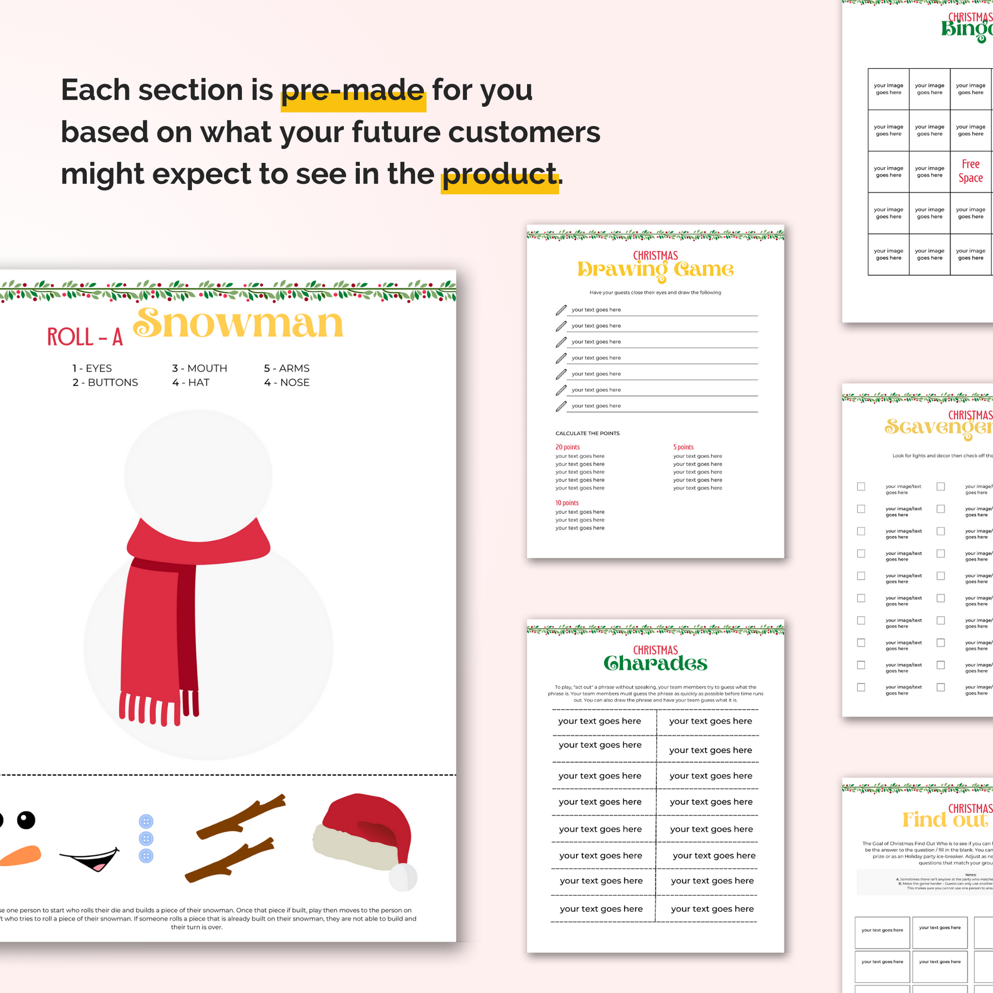 Christmas game bundle