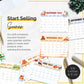 12 months of kid calendars