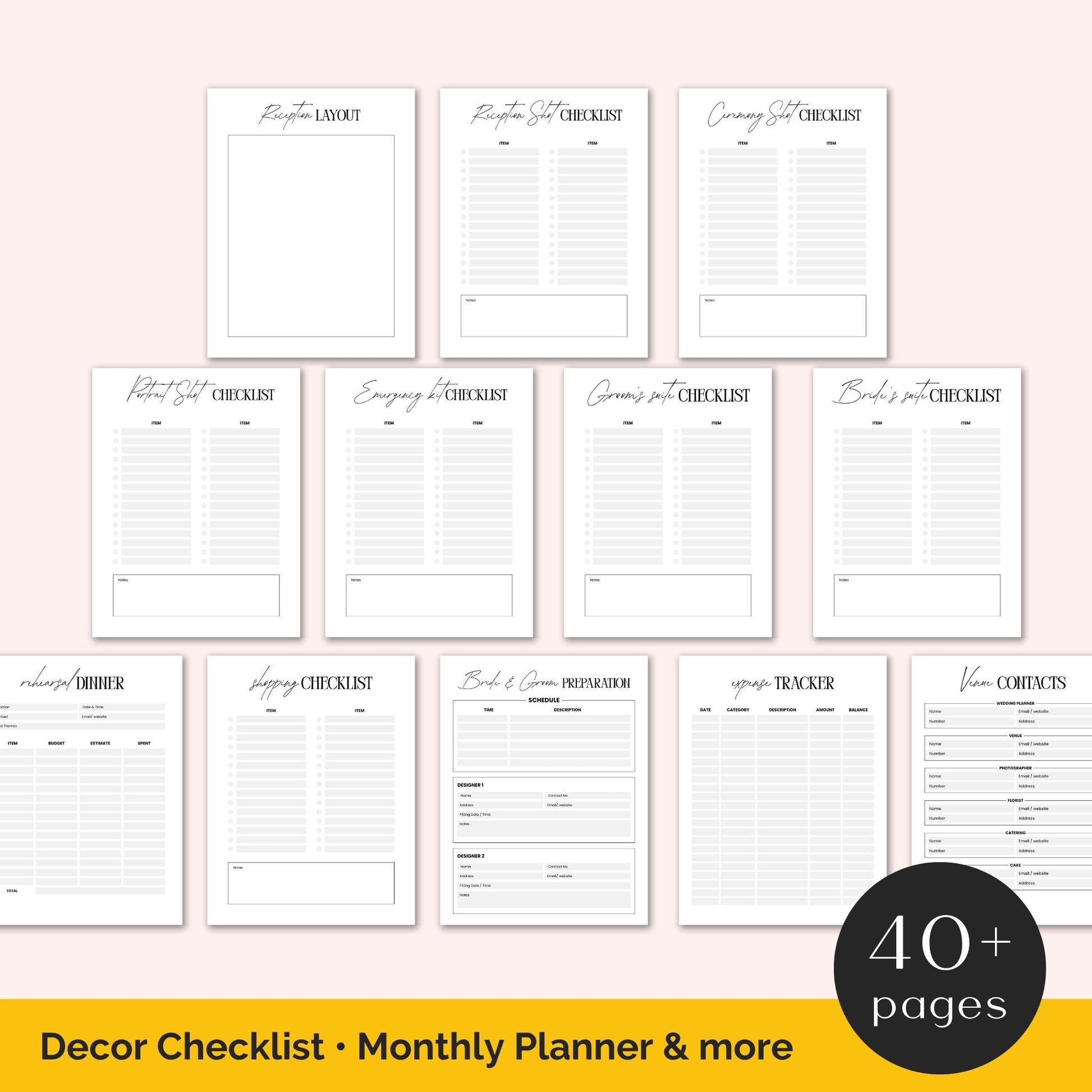 wedding planner