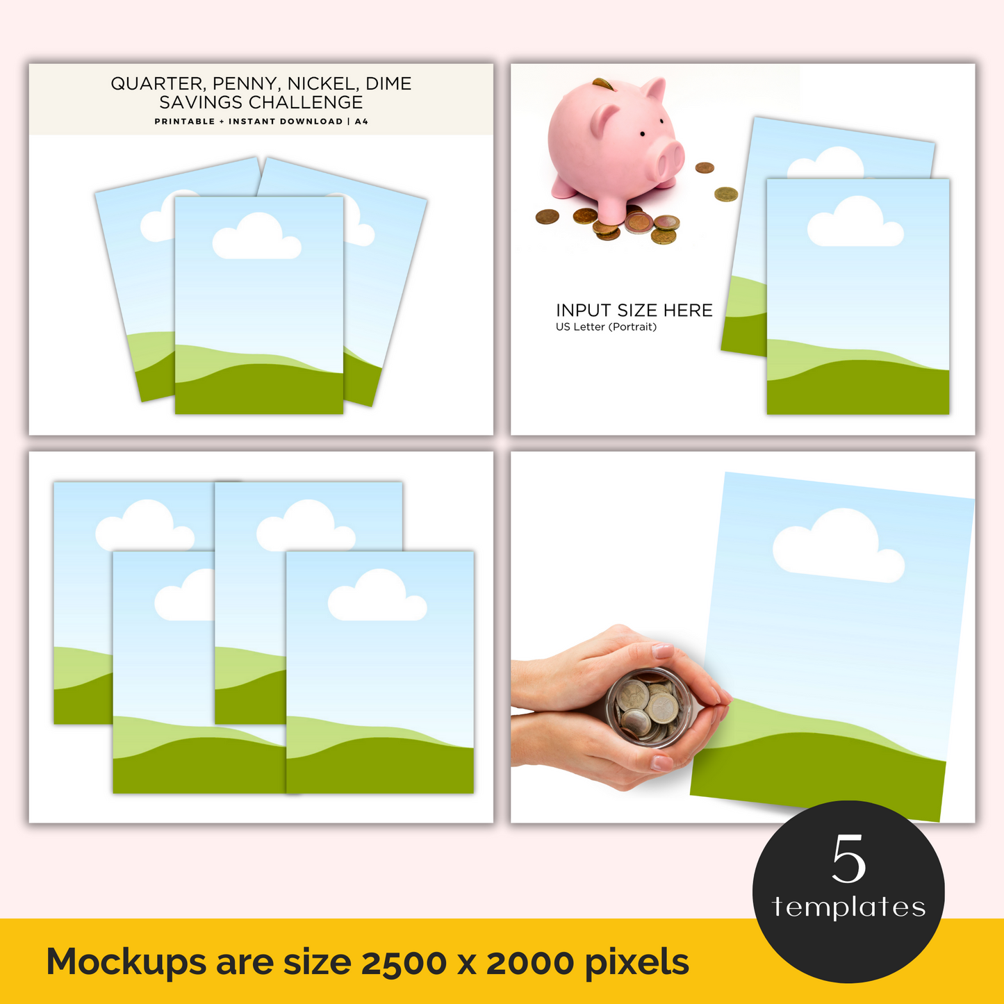 Savings Trackers and Mockups