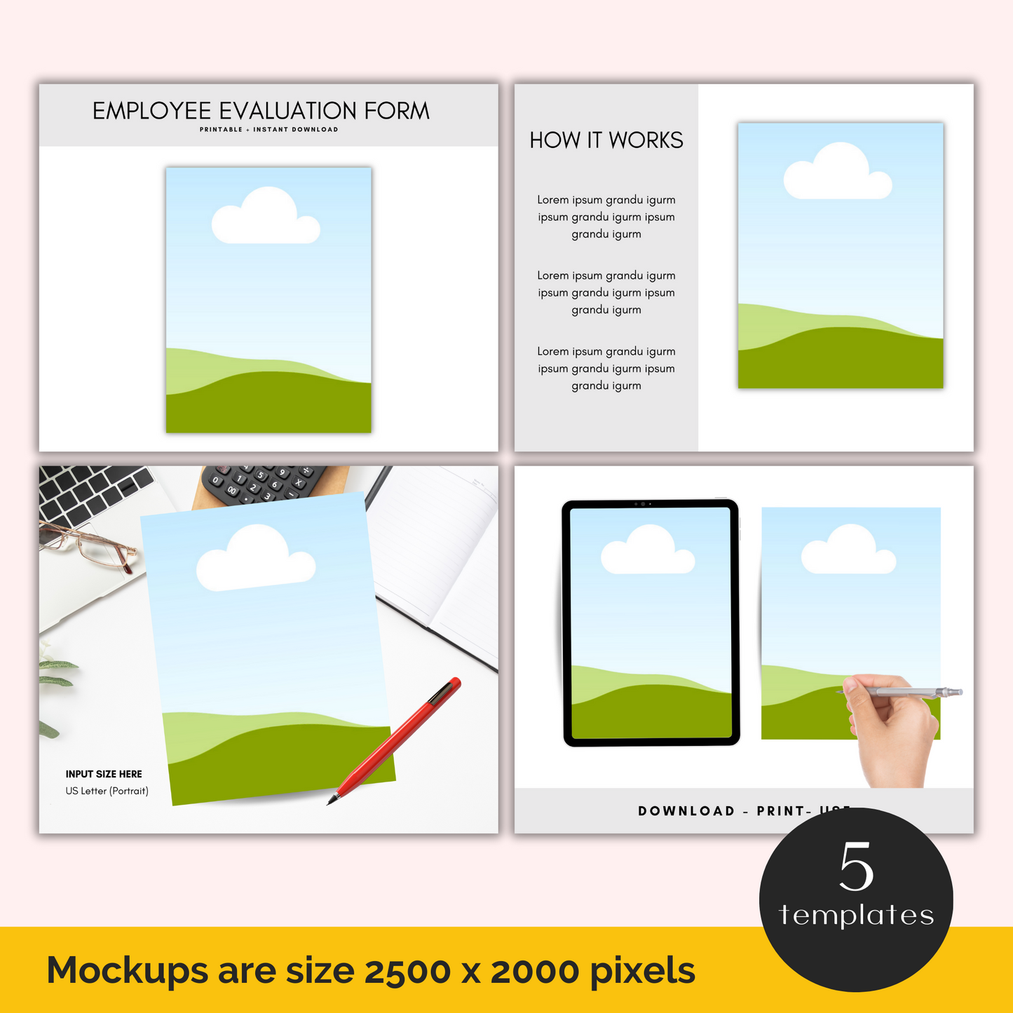 employee evaluation form