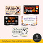 Halloween Treat Bag Toppers