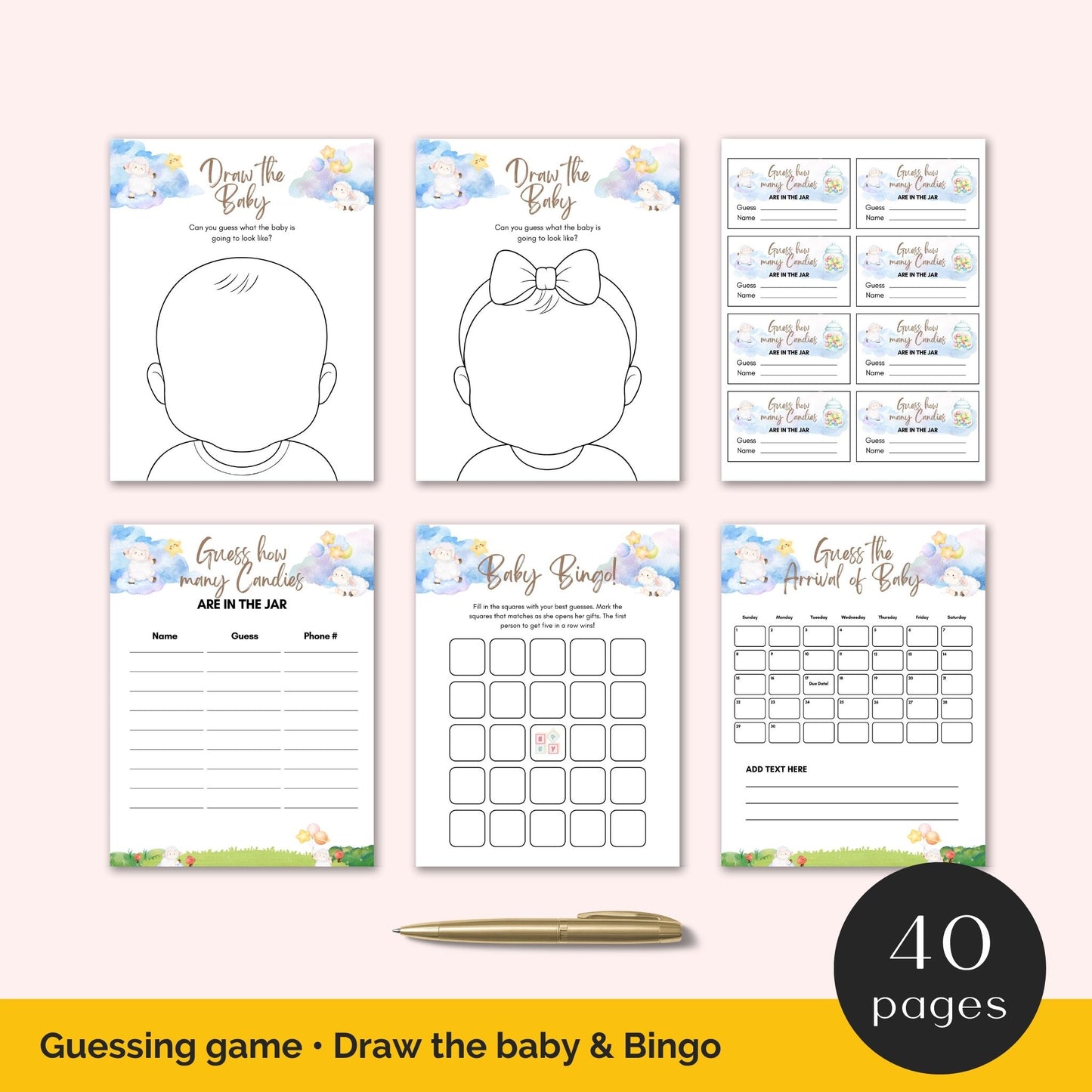 baby shower games