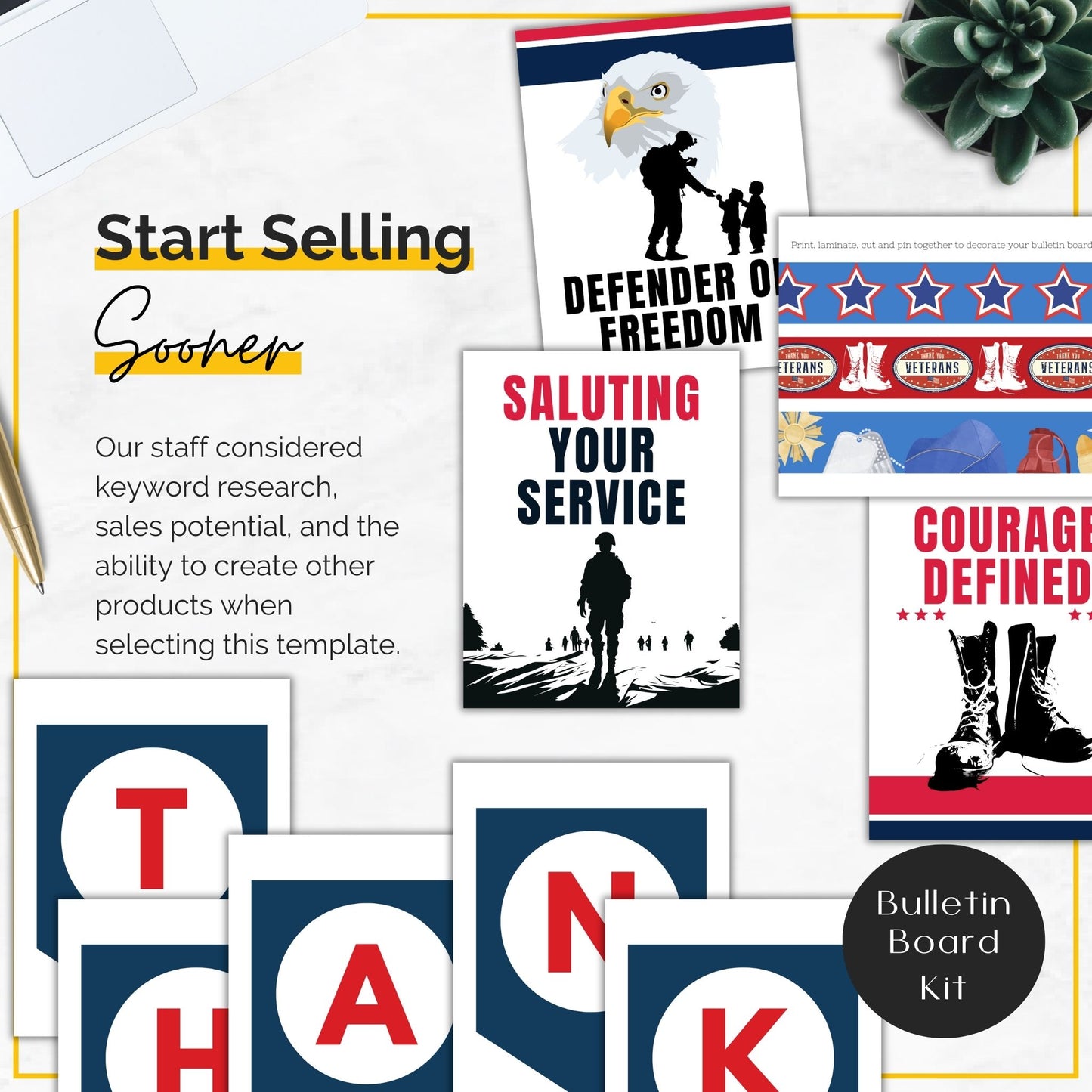 November Thanksgiving Commercial Use Templates