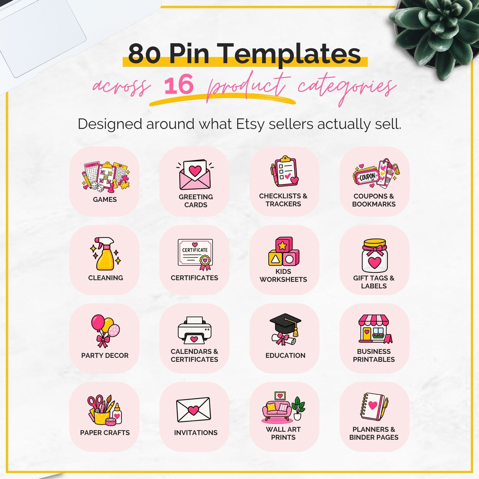 Pinterest workflow guide and pinterest pin templates