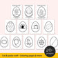 Easter egg crafts and activities