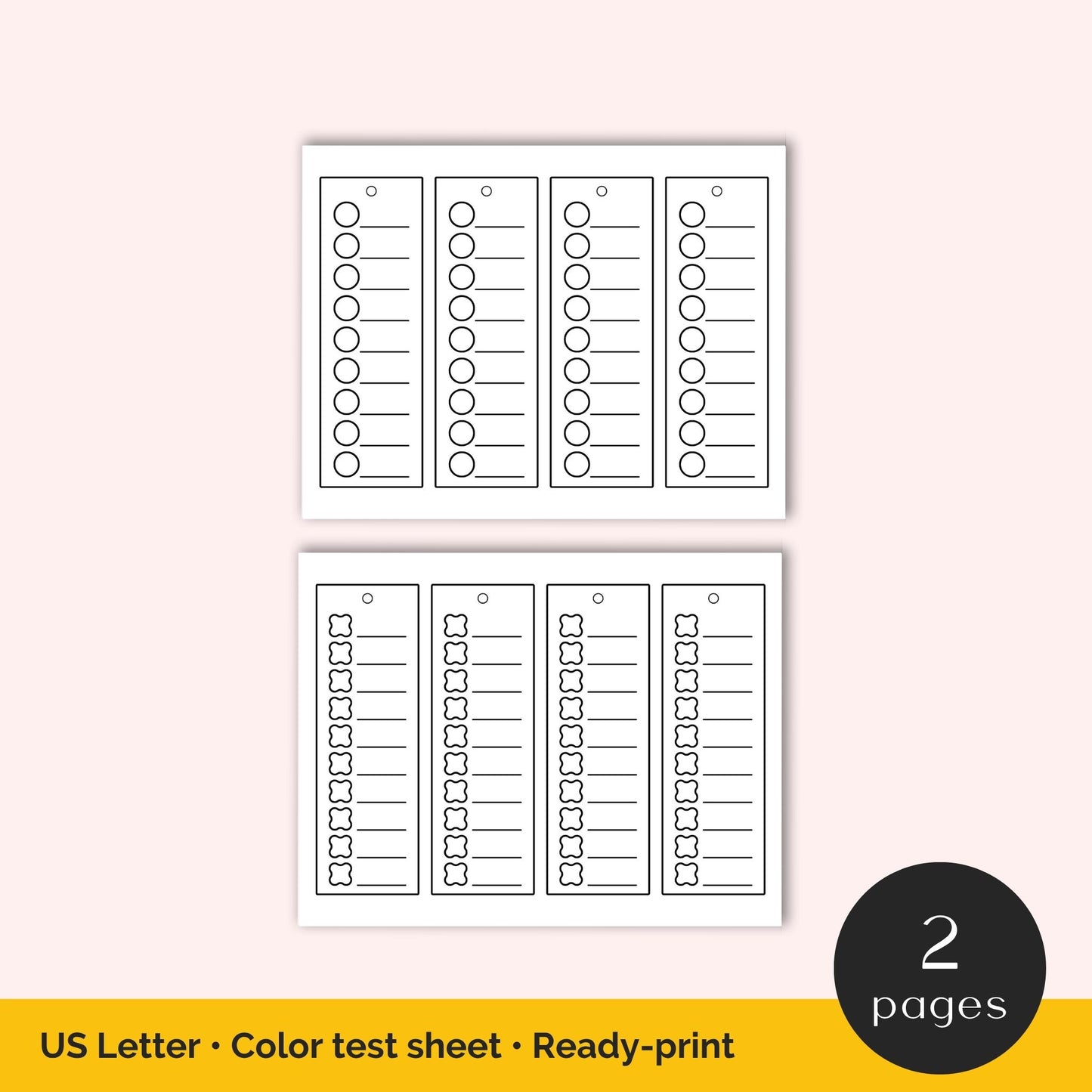 adult coloring swatches