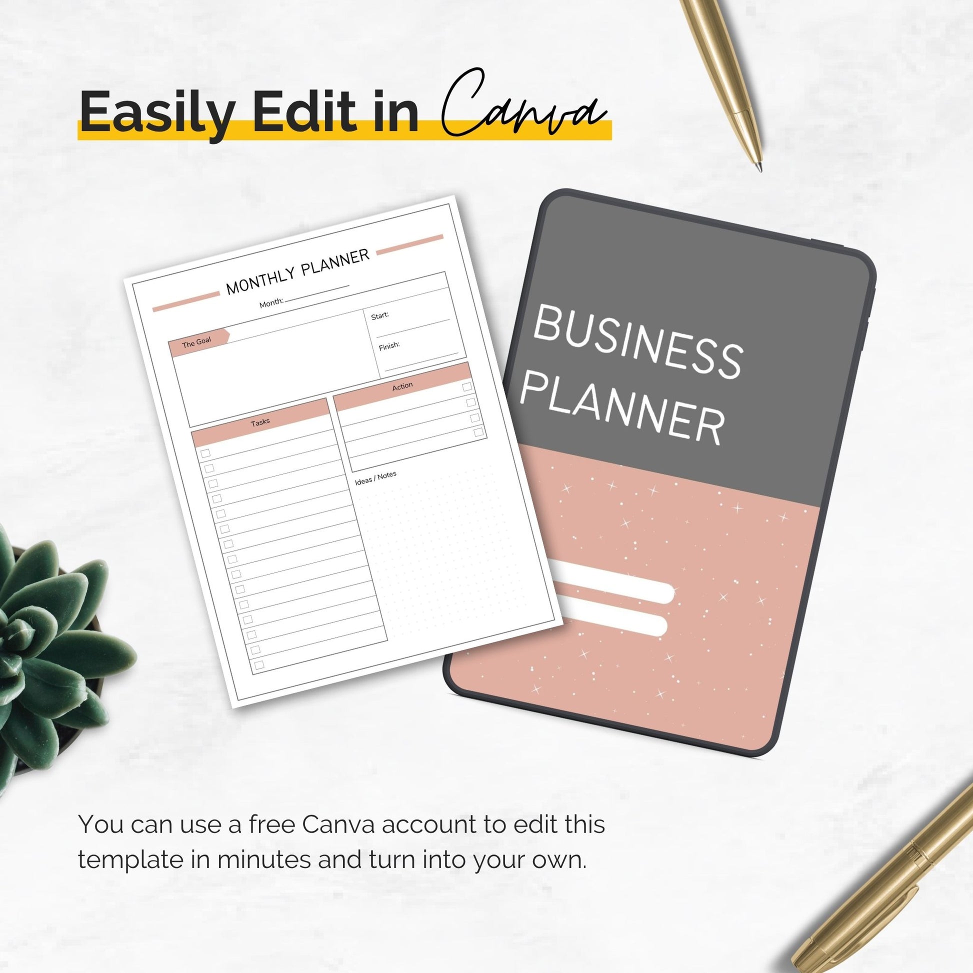 Business Planner Commercial Use