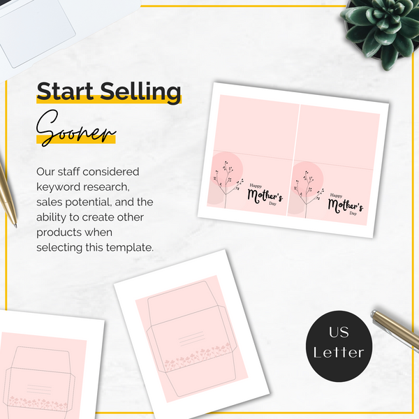 greeting card and envelope templates