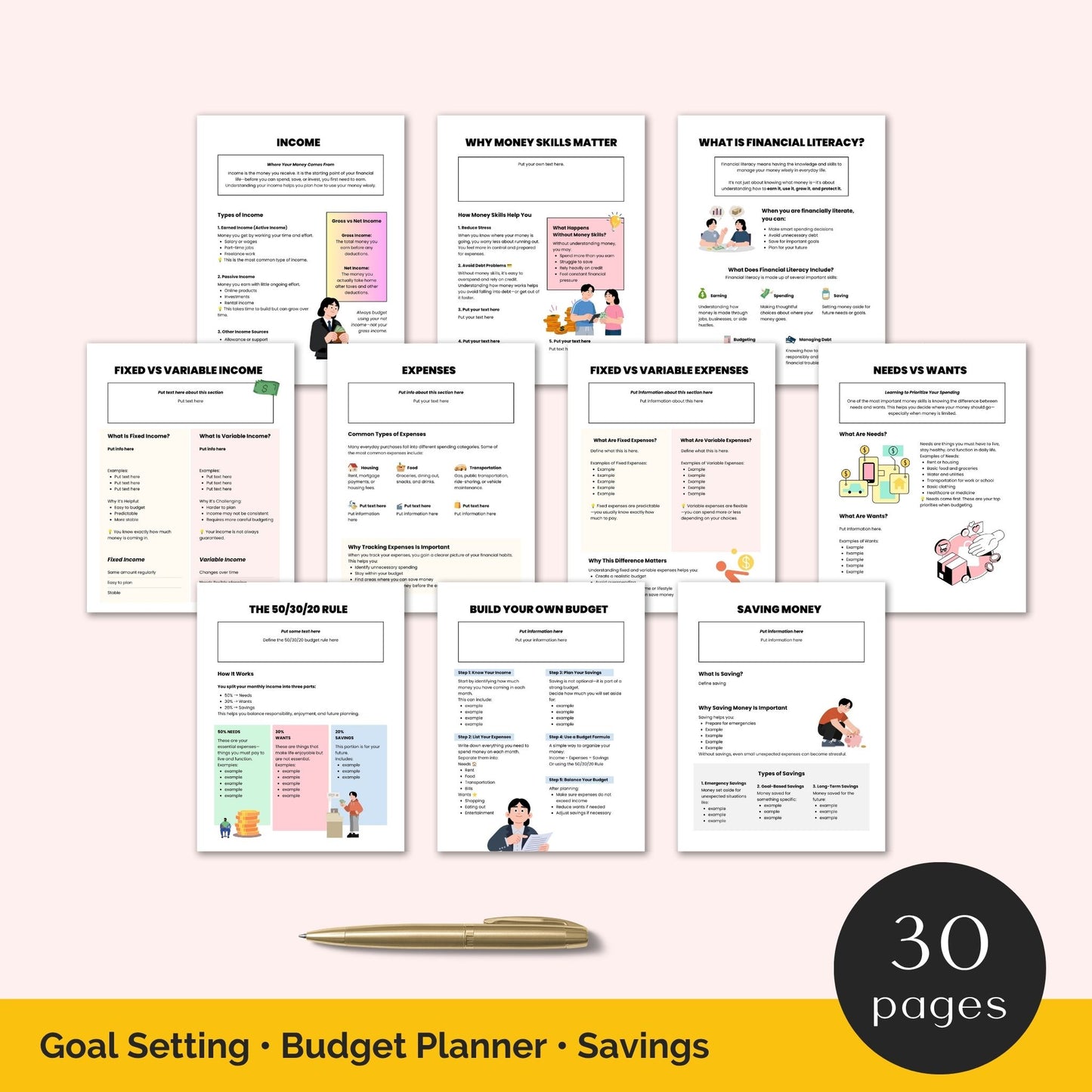 financial literacy workbook for adults