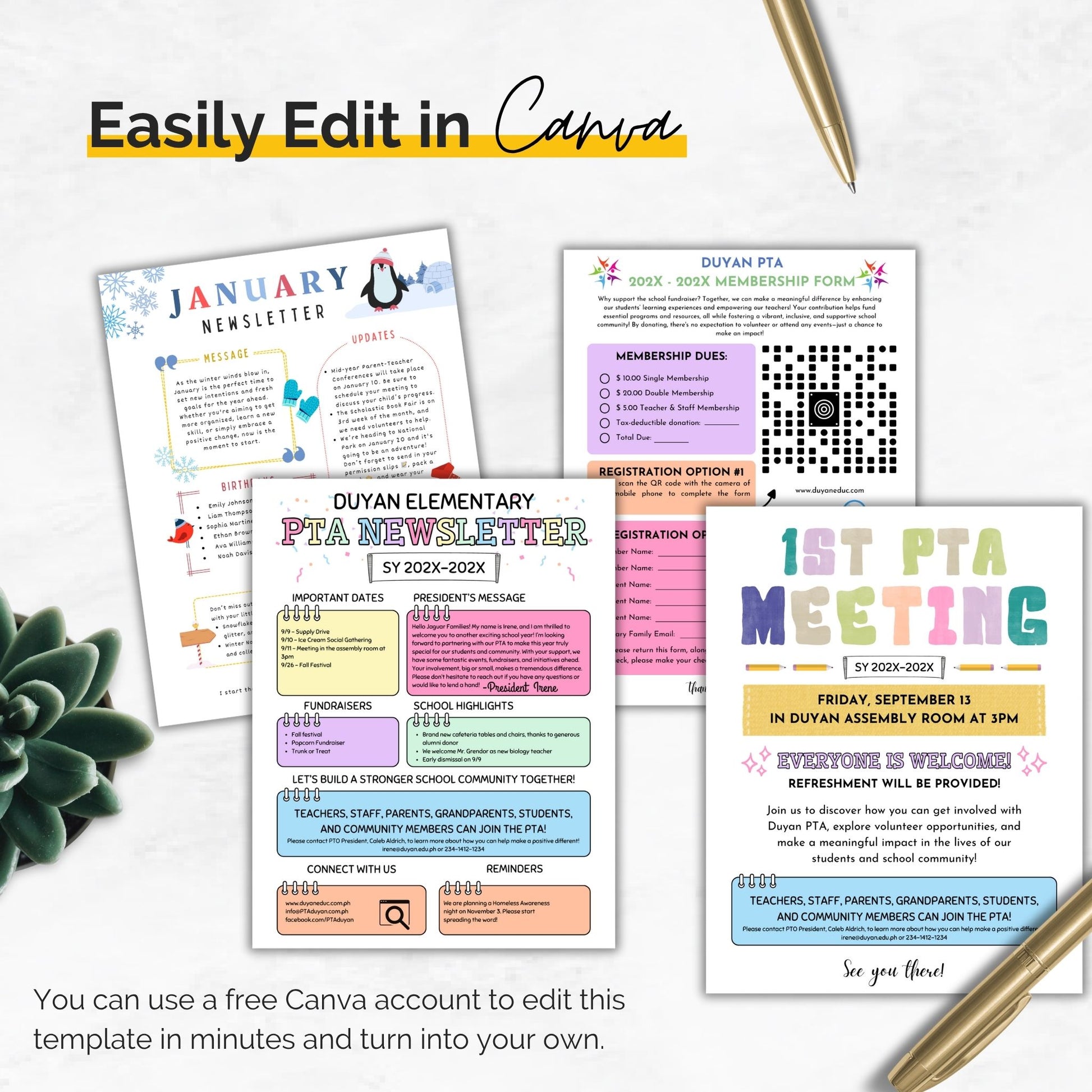 PTA school creator kit