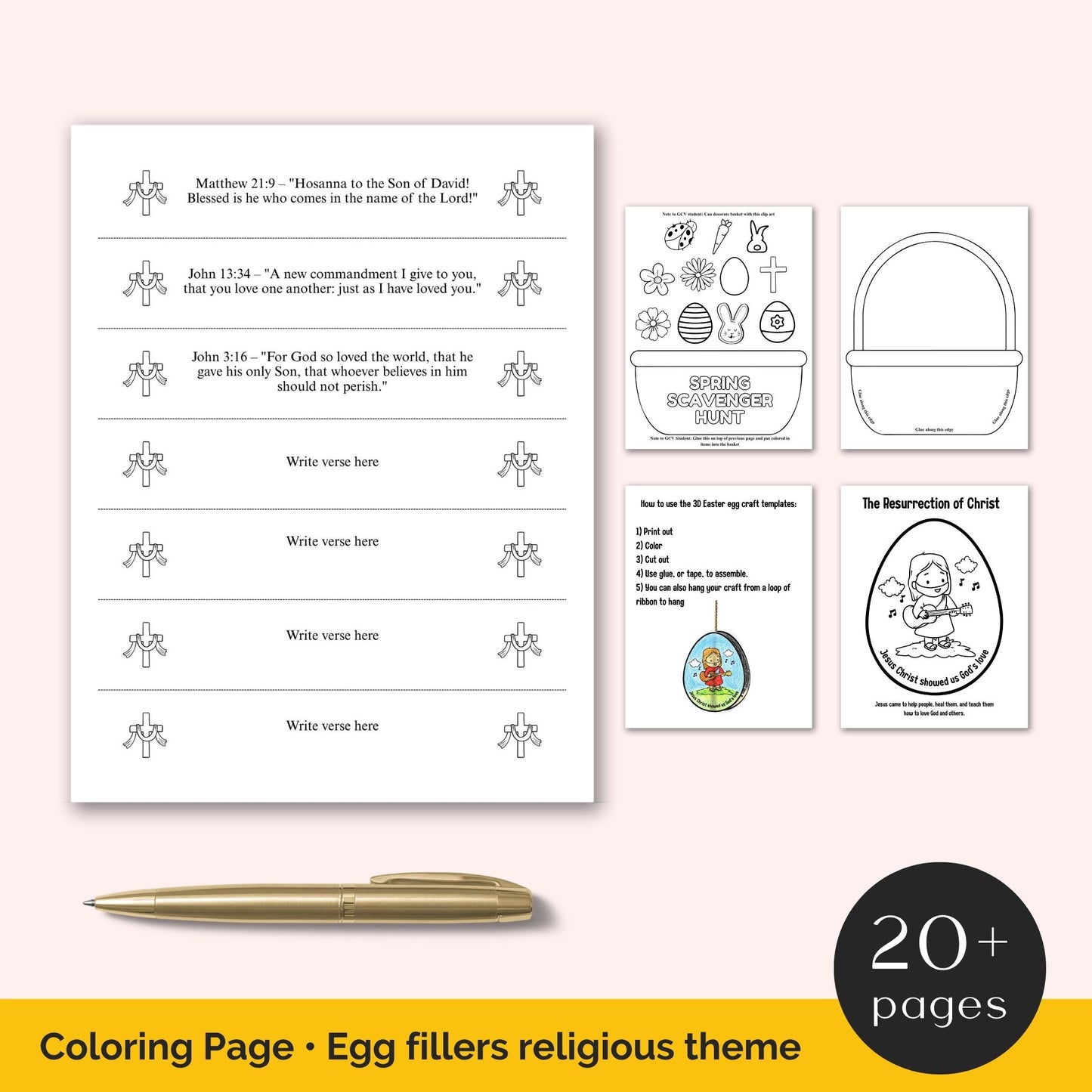 Easter egg crafts and activities