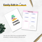 Summer Planner and Mockups