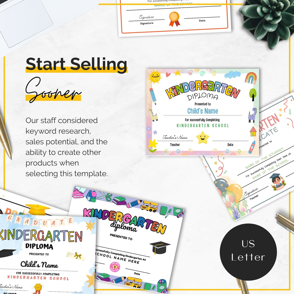 graduation certificates