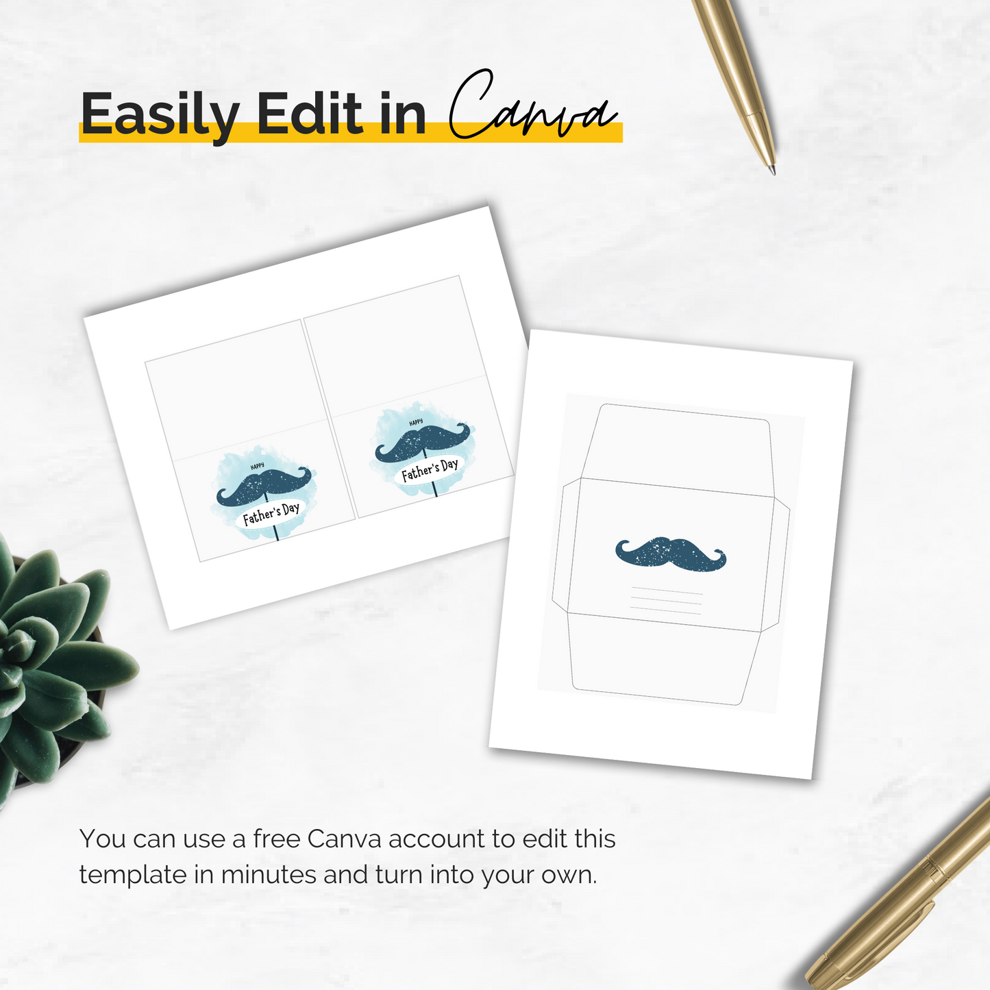 greeting card and envelope templates