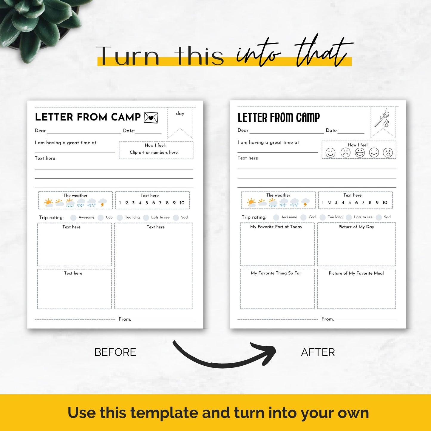 Letters from Camp Stationery