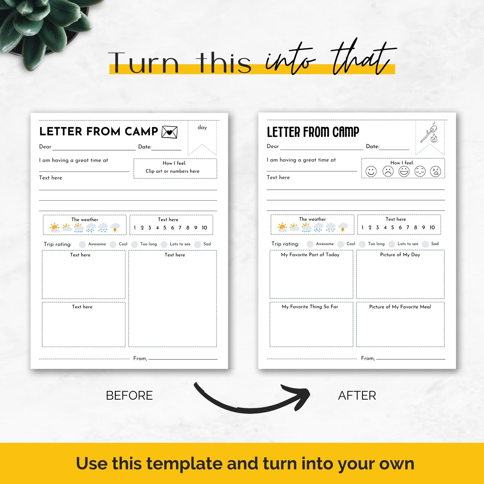 Letters from Camp Stationery