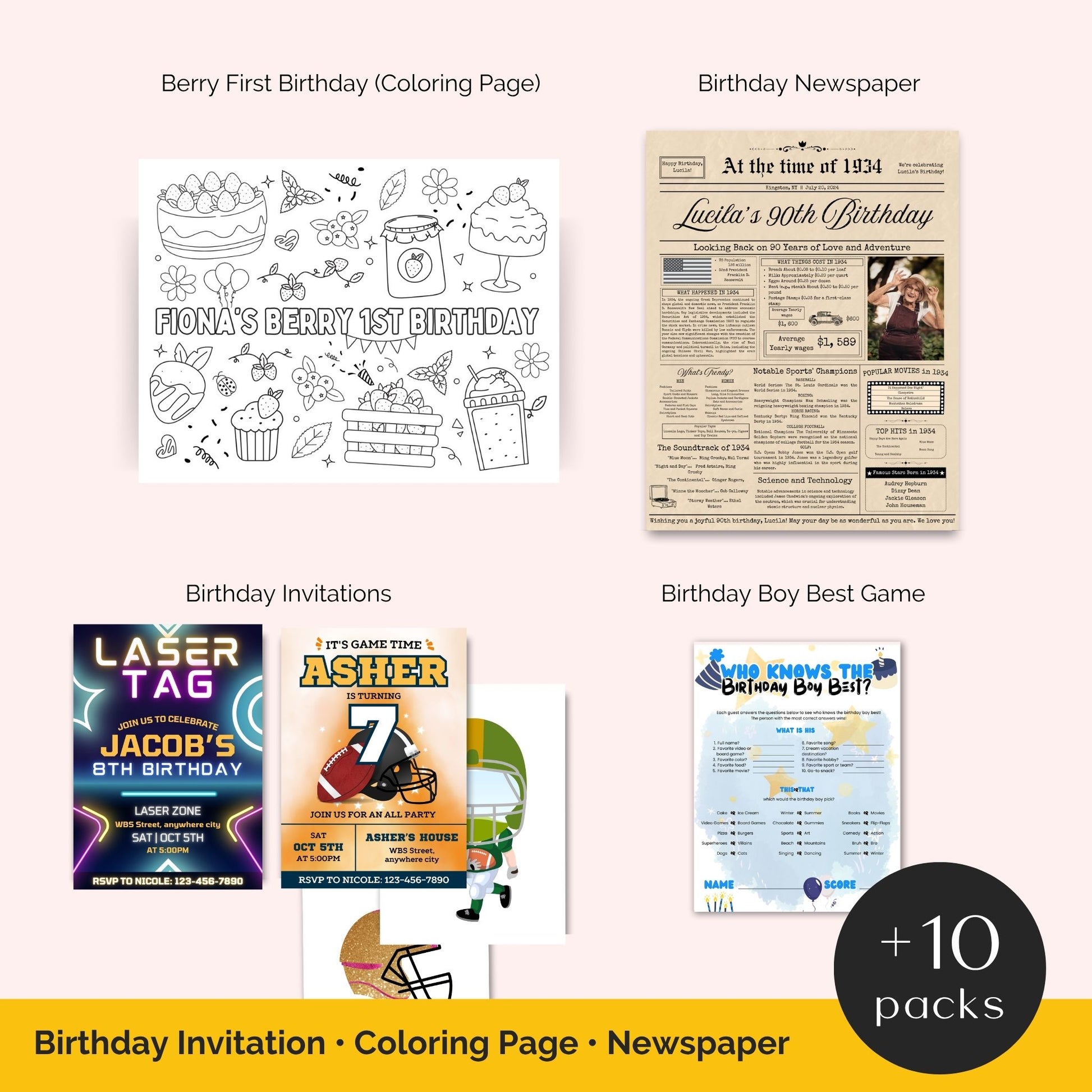 12 template pack