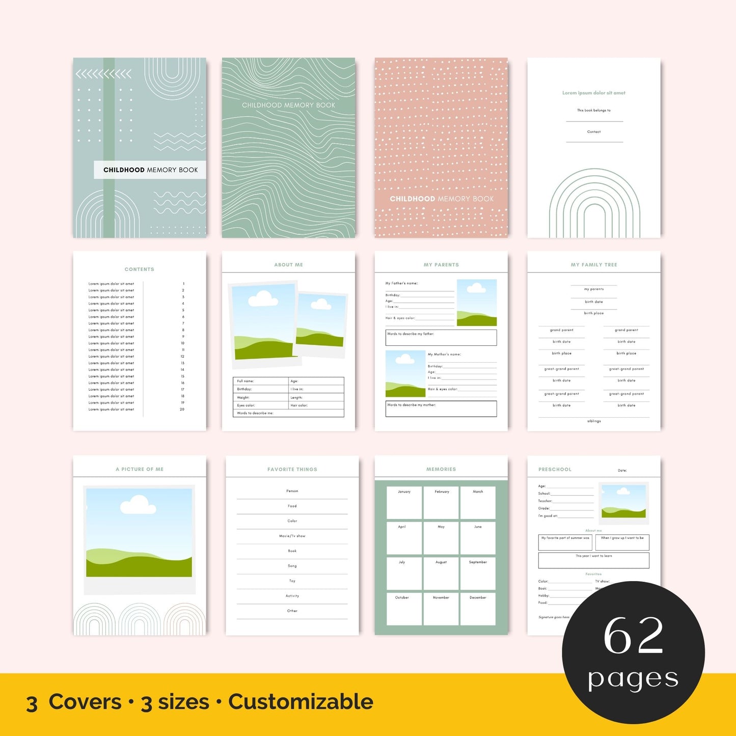 childhood memory book