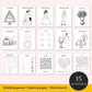 kid's wedding activity book