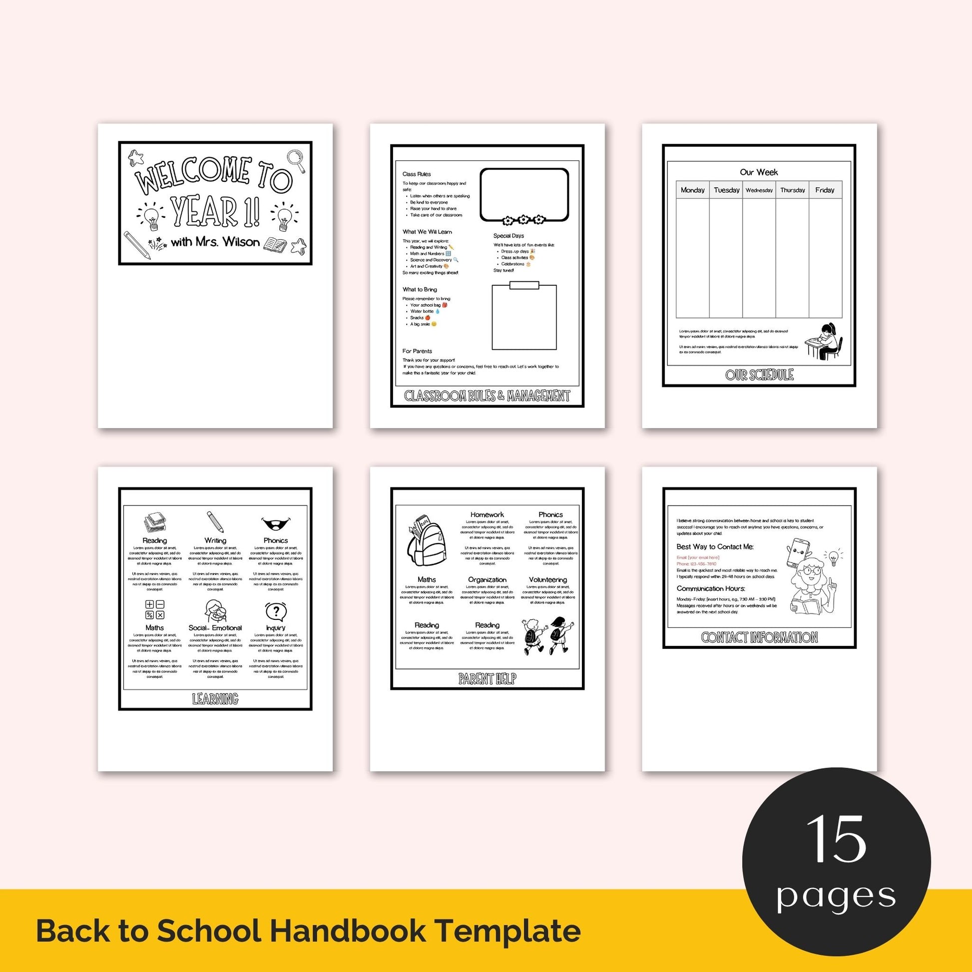 Back to school teacher kit