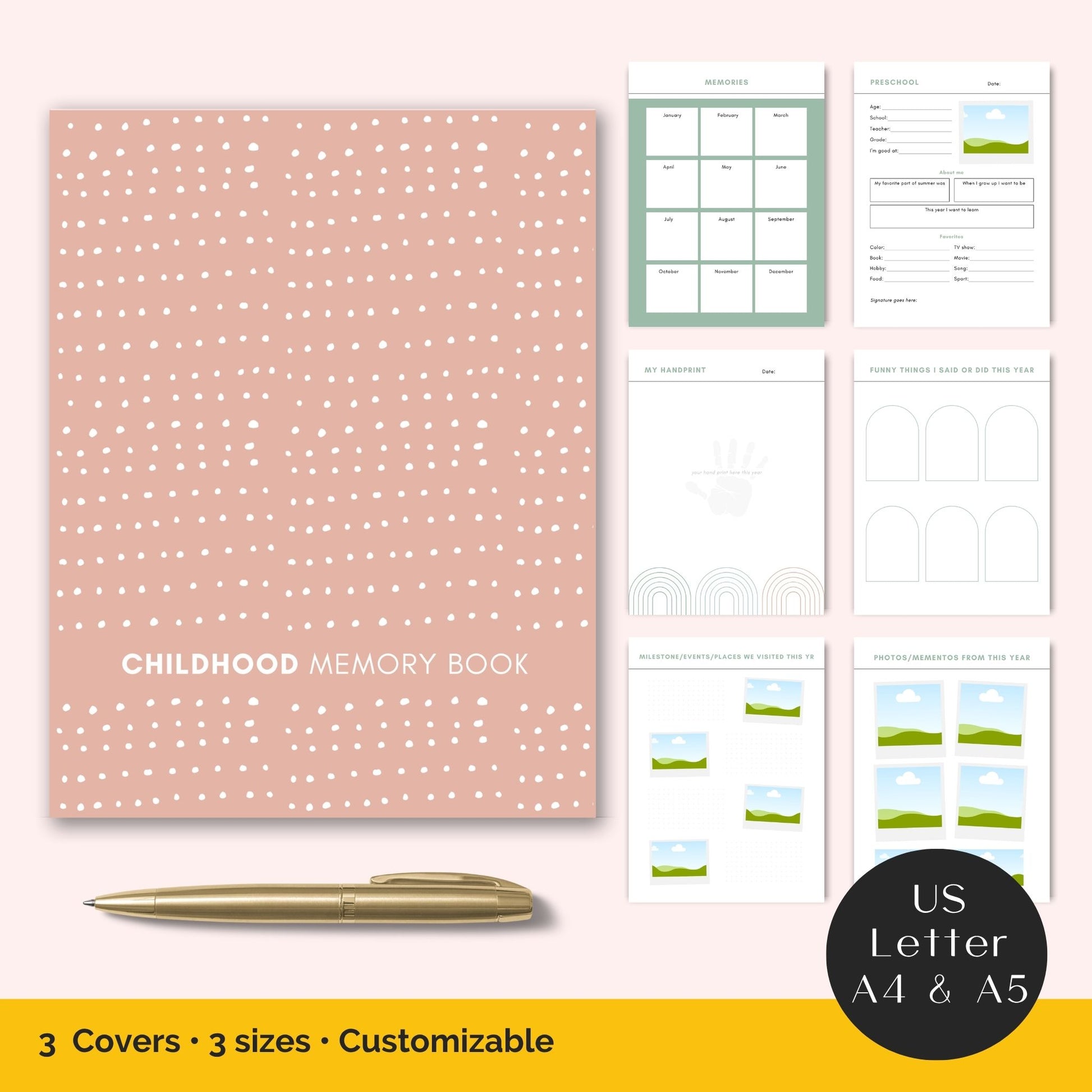 childhood memory book