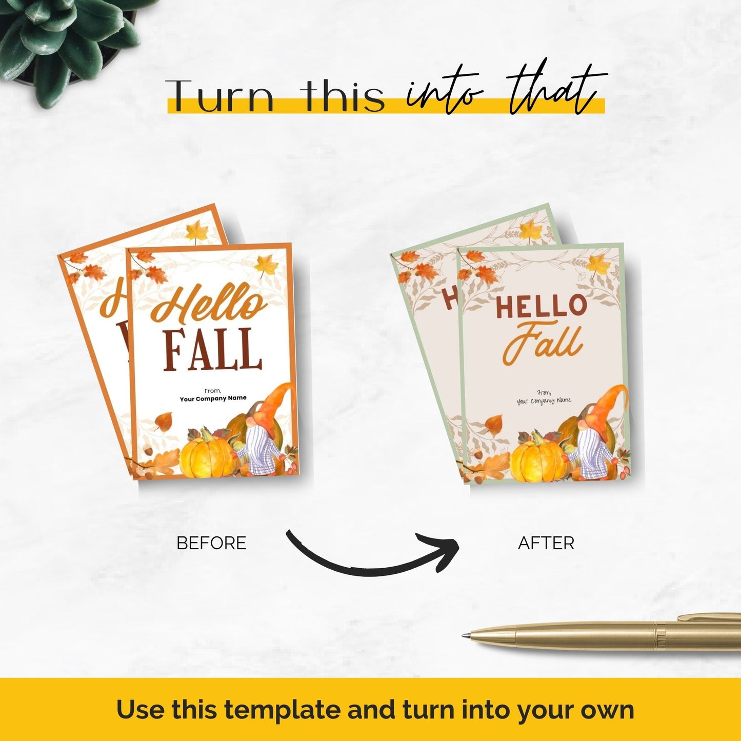 fall gift tags