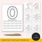 number tracing worksheets