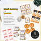 Halloween gift tags
